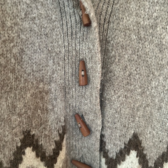 Faherty Driggs Alpaca Cardigan Vintage Fairisle - Picture 6 of 7